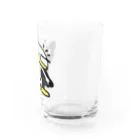 cyakoのプニ蔵〜スケルトン Water Glass :right