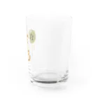 仮想通貨 ( 暗号資産 ) グッズ ［ crypto berry ］ のMr.ビットラの夢 Water Glass :right