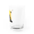 gallery  mihaccoのオオハクチョウの顔 Water Glass :right