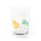 るぴの雑貨屋の恐竜くんとるぴさんグラス Water Glass :right