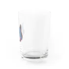 サーモンのネコにゃご Water Glass :right