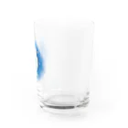 大天使のシロクマとペンギン（水彩） Water Glass :right