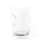LalaHangeulのエゾモモンガさんドーン！ Water Glass :right