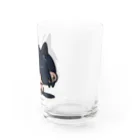 めてるの路上販売のねこのめてる Water Glass :right