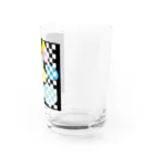 Blupiggの光の行進b Water Glass :right