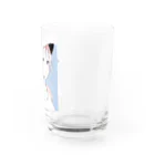 uekiのバケットハットとリボンのガール Water Glass :right