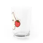 DECORのラブリーなにゃんこ　いちごver. Water Glass :right