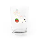 とりぼんのおねコザフルーツ Water Glass :right