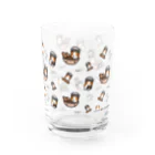 岐阜モルモット「モルマート」の♡パンとモルモット♡ Water Glass :right