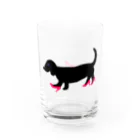 CHOSANAのハイヒールを履いた犬 Water Glass :right