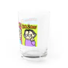 漫画「ぽやんと」ぽやっとしてきた父さんのグッズの漫画「ぽやんと」のキャラクターグッズ Water Glass :right