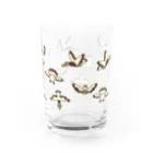 ari designの鳥！トリ！とり！（山盛りバージョン） Water Glass :right