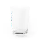 BeArtSuzumaruのぺたんこアオカケス縦 Water Glass :right