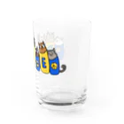 mayon's animal shopのウクライナの平和を願って Water Glass :right