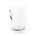 ハチワレ俱楽部のウクライナ支援ハチワレ俱楽部プリケツ君 Water Glass :right