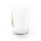 noraneko_storeのお買い物猫 Water Glass :right