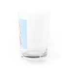 しなひな⇞のくすみちゃん Water Glass :right