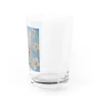 理絵のねこ ぬくぬく Water Glass :right