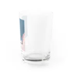 おまつりの月に夢見る女の子 Water Glass :right