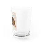 ボダコのレオの必殺モカの「ニャンモナイト」 Water Glass :right