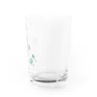 しまめの青い石 Water Glass :right