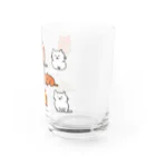 肉球書庫（絵）の猫ちゃんたち Water Glass :right