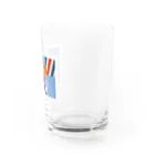 YS VINTAGE WORKSのフランス　オランジーナ・ORELIA　トリコロール Water Glass :right