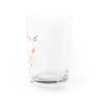 EDGEのスズリのずっこけハムスター　仰向け Water Glass :right