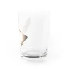 アニマルショップのシマエナガ Water Glass :right