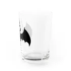 Cɐkeccooのコウモリ★シルエット Water Glass :right