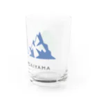 とほんSUZURI出張所の山と氷山 Water Glass :right