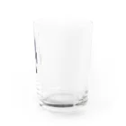 寂しんぐのはちわれねこ(おしりついん) Water Glass :right