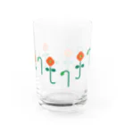 くすのき もんのレトロなヒナゲシ Water Glass :right