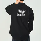 Kopi holicのKopi holic（ロゴwhite） Work Shirt