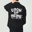 UDONプロレス購買部（SUZURI）のUDON OF DEATH ワークシャツ