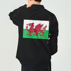 お絵かき屋さんのウェールズの旗 ワークシャツ