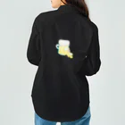 satoayaのアニマルカフェのドリンクマ　ビールクマ Work Shirt