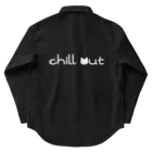 учк¡✼*のchill out(白文字ver.) Work Shirt