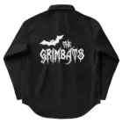 GRIMWORKSのTHE GRIMBATS logo-1 White ワークシャツ