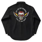 Demon Lord 9 tailsの『Dia De Los Muertos🌹（白）』 Work Shirt