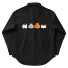 ヤママユ(ヤママユ・ペンギイナ)のピコアプテノディテス(よこ) Work Shirt