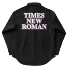 FONTMANIACのフォントといえばこれ！！タイムズ・ニュー・ローマン "Times New Roman" Work Shirt