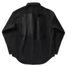 【松】黒金アートこぎん和紙和柄の96005黒シリーズblack Work Shirt