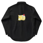 satoayaのアニマルカフェのフードアニマル　ロールケーキリス Work Shirt