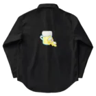 satoayaのアニマルカフェのドリンクマ　ビールクマ Work Shirt