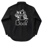 Boo!のBoo!(ジャックオーランタン) Work Shirt