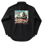 NAOKI_canonのゴリラのThank you！（赤い車①） Work Shirt