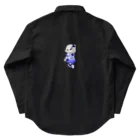 satoayaのアニマルカフェのフルーツファッション　ブルーベリー Work Shirt