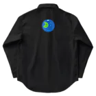 ウサネコ38の月と地球　 Work Shirt