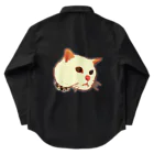 PAW WOW MEOWのパンクキャット Work Shirt